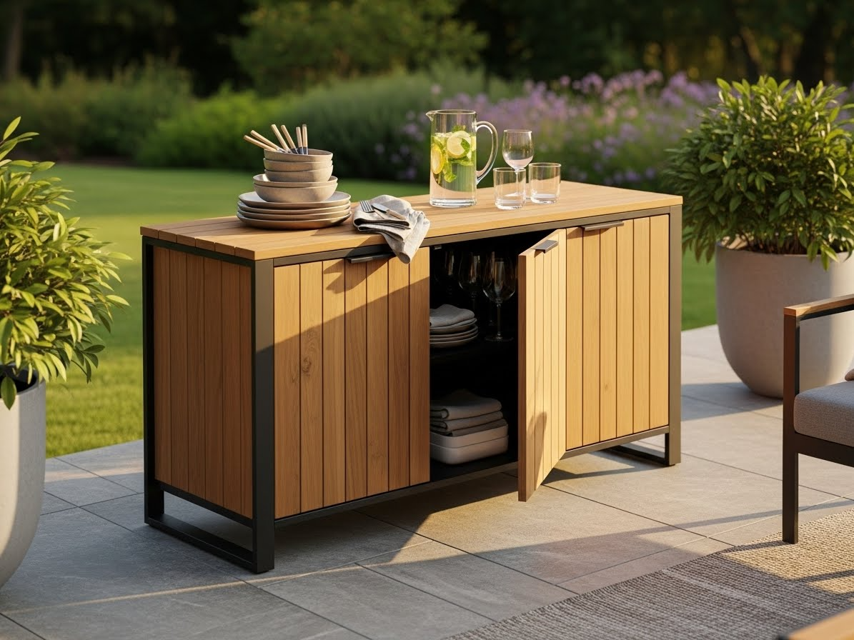 Outdoor Dining Storage