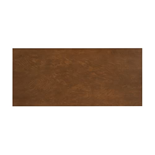 Mid-Century Walnut Desk with Drawer