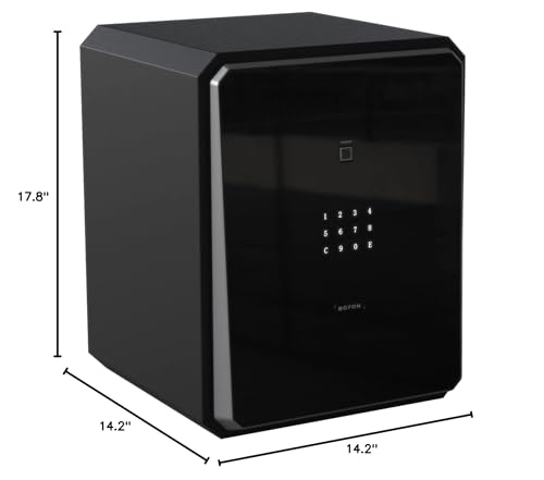 Fingerprint Biometric Home Safe 2.1 Cubic Feet