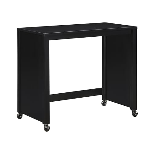 Space-Saving Home Office Desk Set with Padded Stool