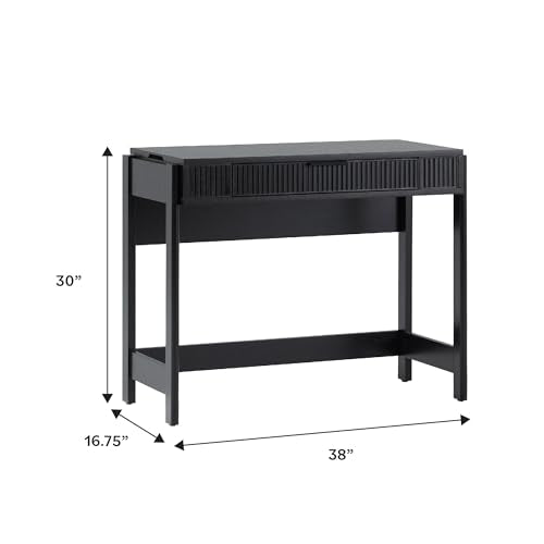 Lift-Top Desk with Drawer and Storage Cubby