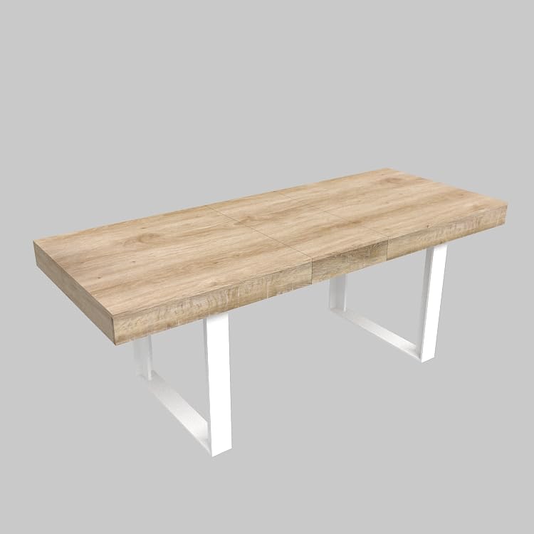 Extendable Dining Table for 6-10 People