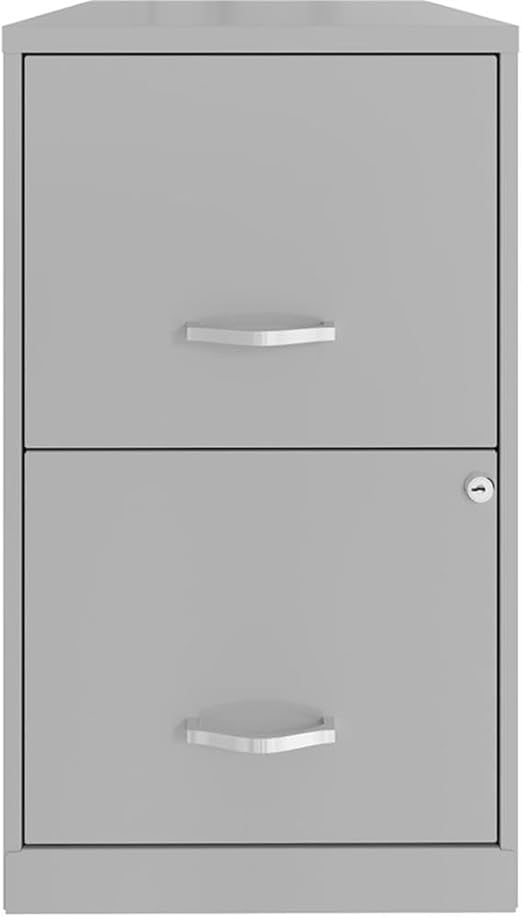 2-Drawer Metal Filing Cabinet Navy