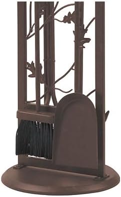 Oak Leaf Fireplace Tool Set 5 Piece
