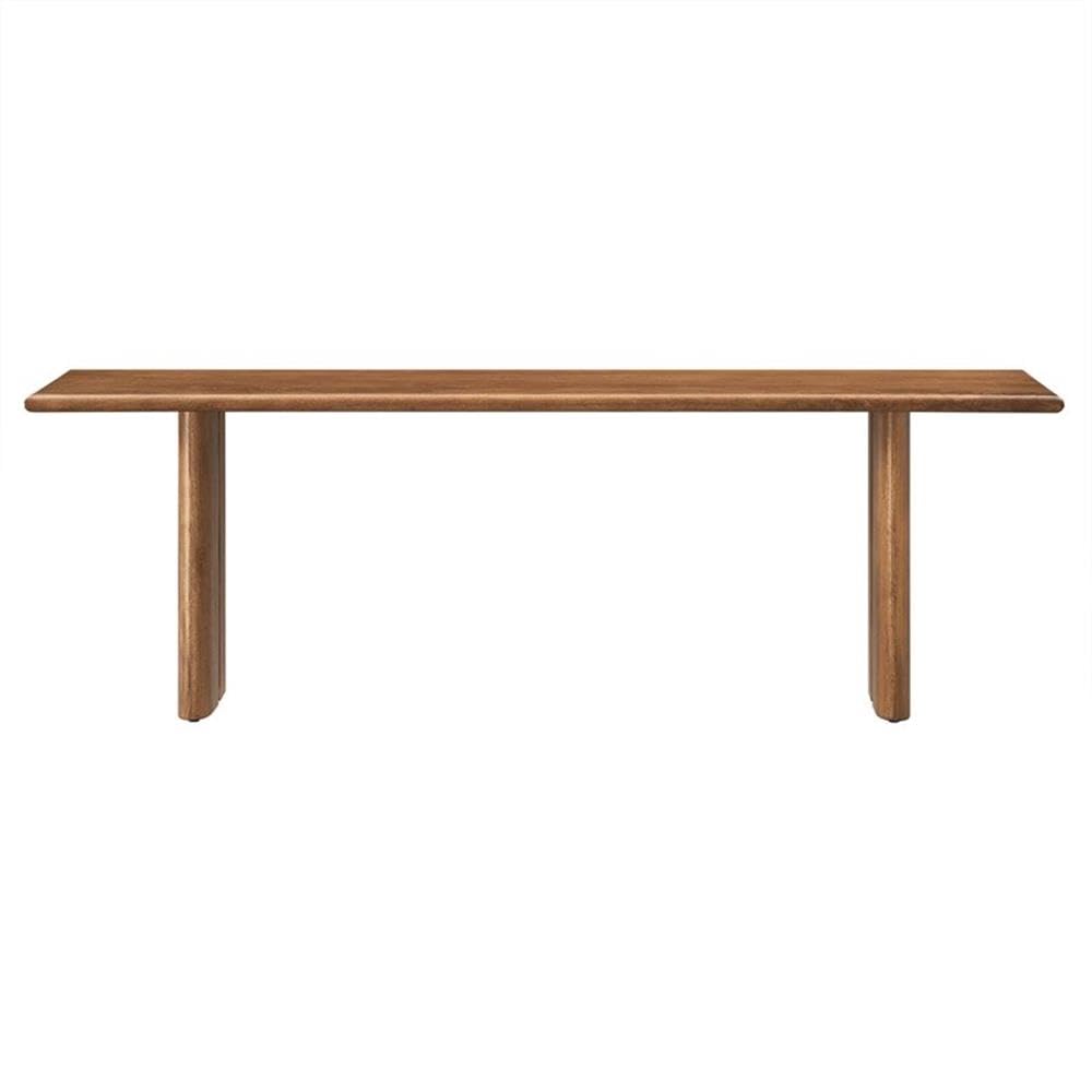 Amistad 58" Wood Bench Walnut