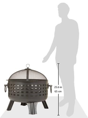 27-Inch Round Steel Fire Pit
