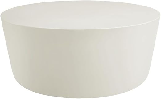 34 Inch Round Concrete Coffee Table
