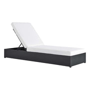 Aluminum Outdoor Chaise Lounge with Weather-Resistant Cushions