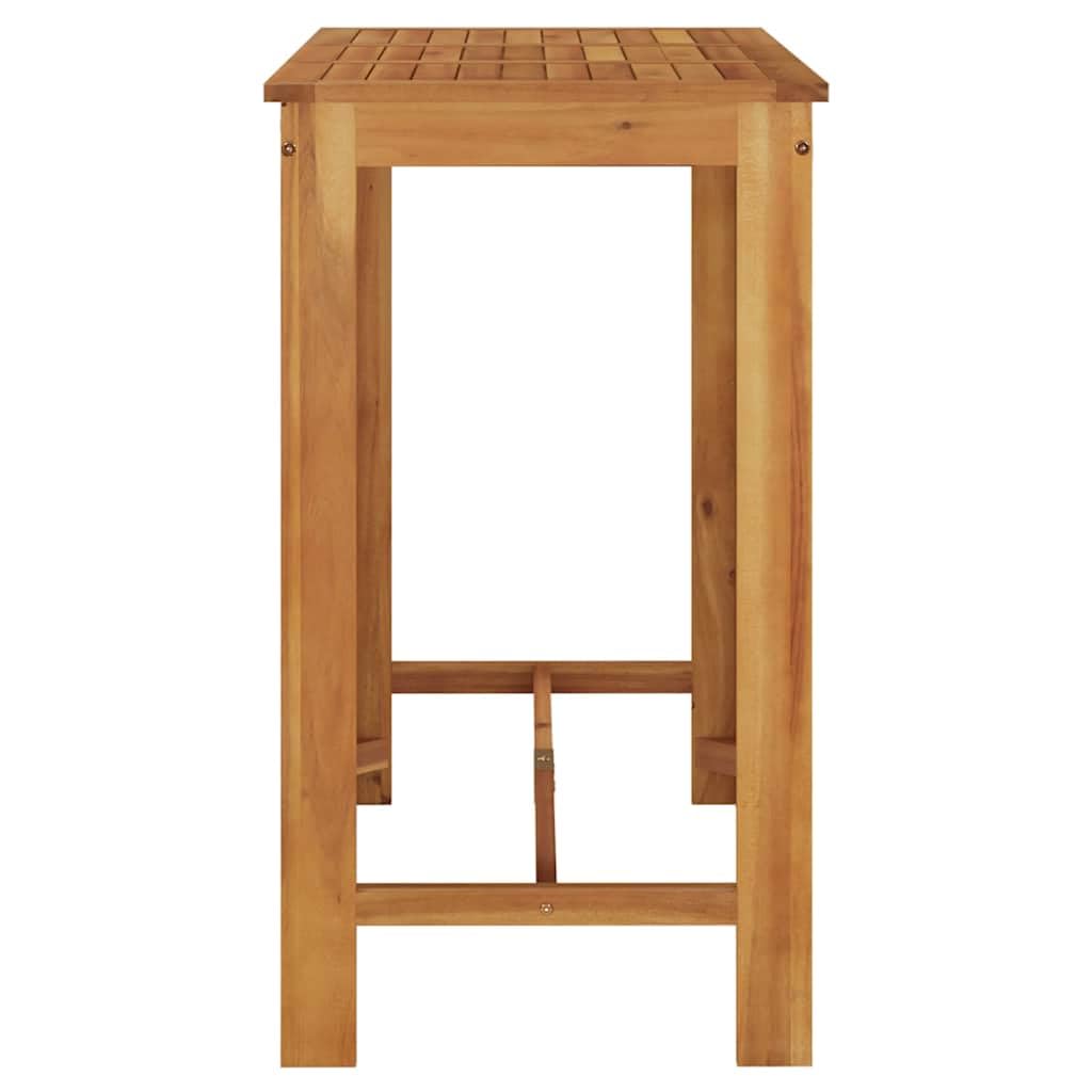 Outdoor Acacia Wood Bar Table