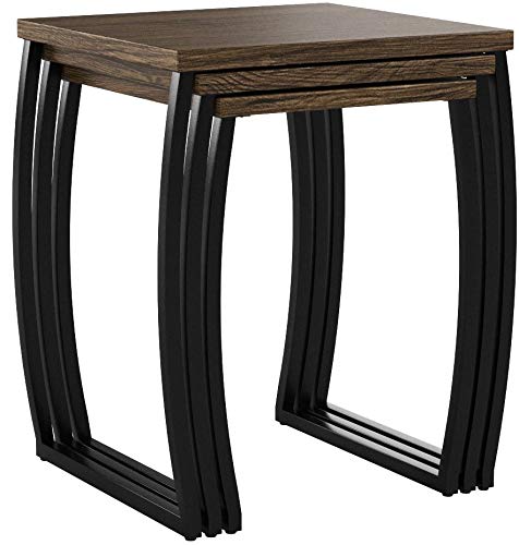 Vintage Nesting Tables Set of 3 - Side End Coffee Snack Tables