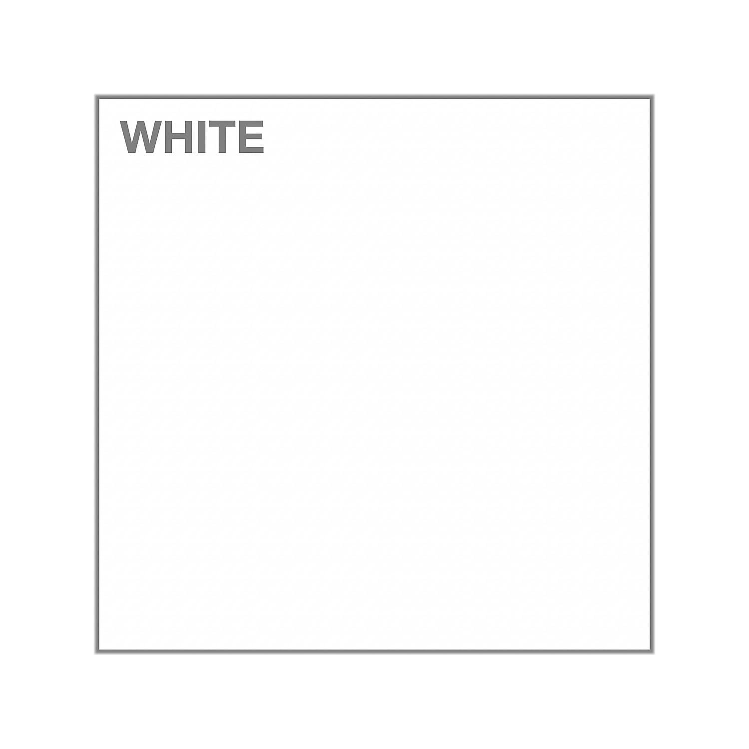 2 Drawer Mobile File Cabinet White