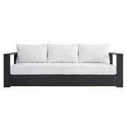 Aluminum Outdoor Patio Sofa - Gray White