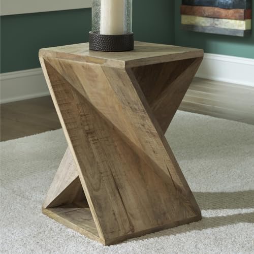 Zalemont Contemporary Architectural Accent Table