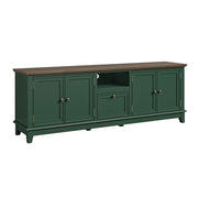 LIVILAND Farmhouse TV Stand for TVs up to 75" in Green