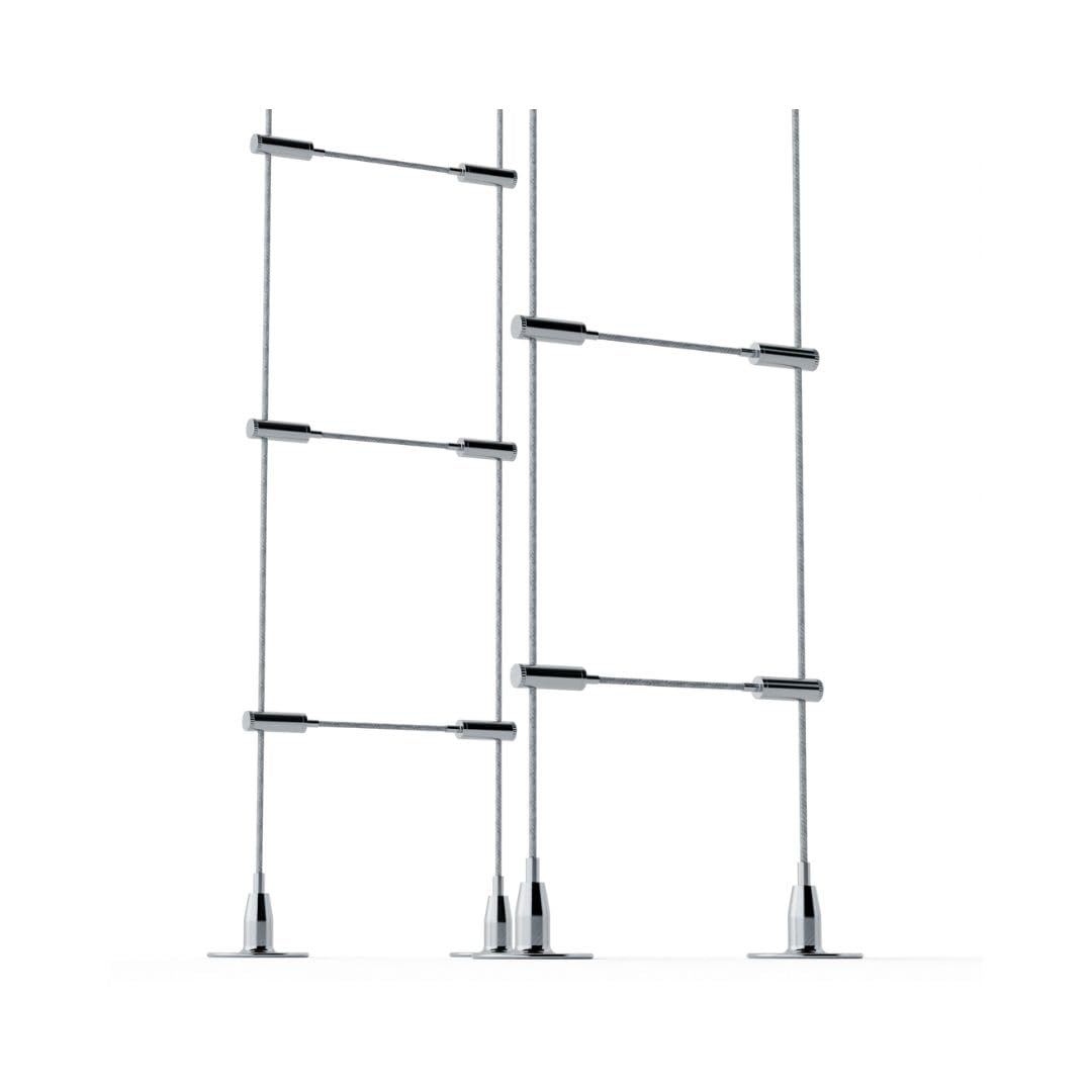 Cable Wine Racking System Floor to Ceiling