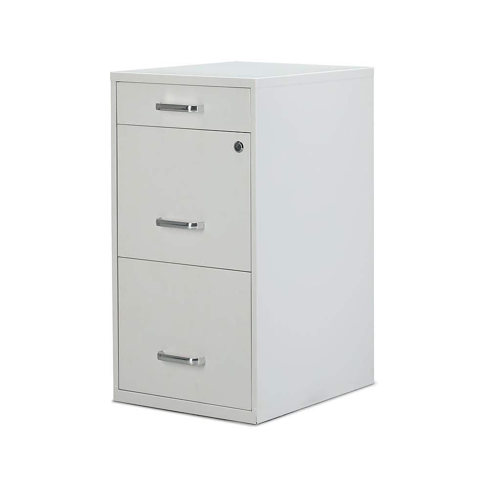 3-Drawer Vertical File Cabinet with Lock