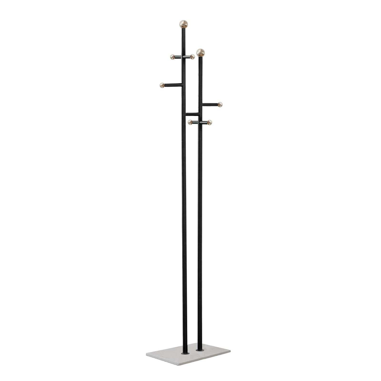 Freestanding Coat Rack with Marble Base