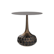 Round Metal Accent Table