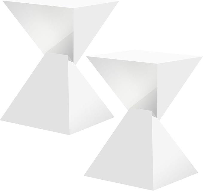 Black Acrylic Side Table