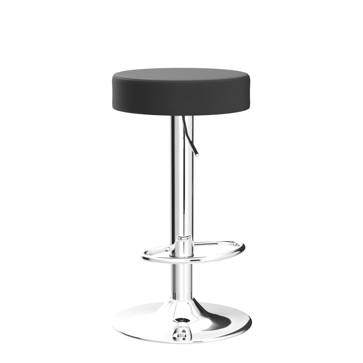 Modern Swivel Bar Stools Set of 2 - Counter Height Adjustable