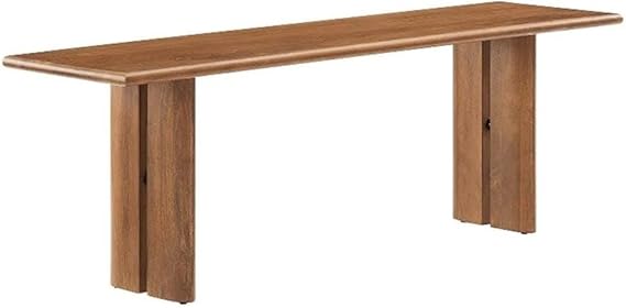 Amistad 58" Wood Bench Walnut