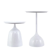White Nesting Tables Set of 2