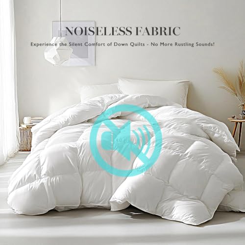 White Goose Feather Down Comforter King Size
