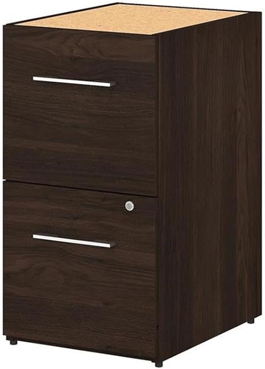 2 Drawer File Cabinet - Modern Hickory