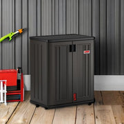 Heavy-Duty Resin Outdoor Storage Cabinet