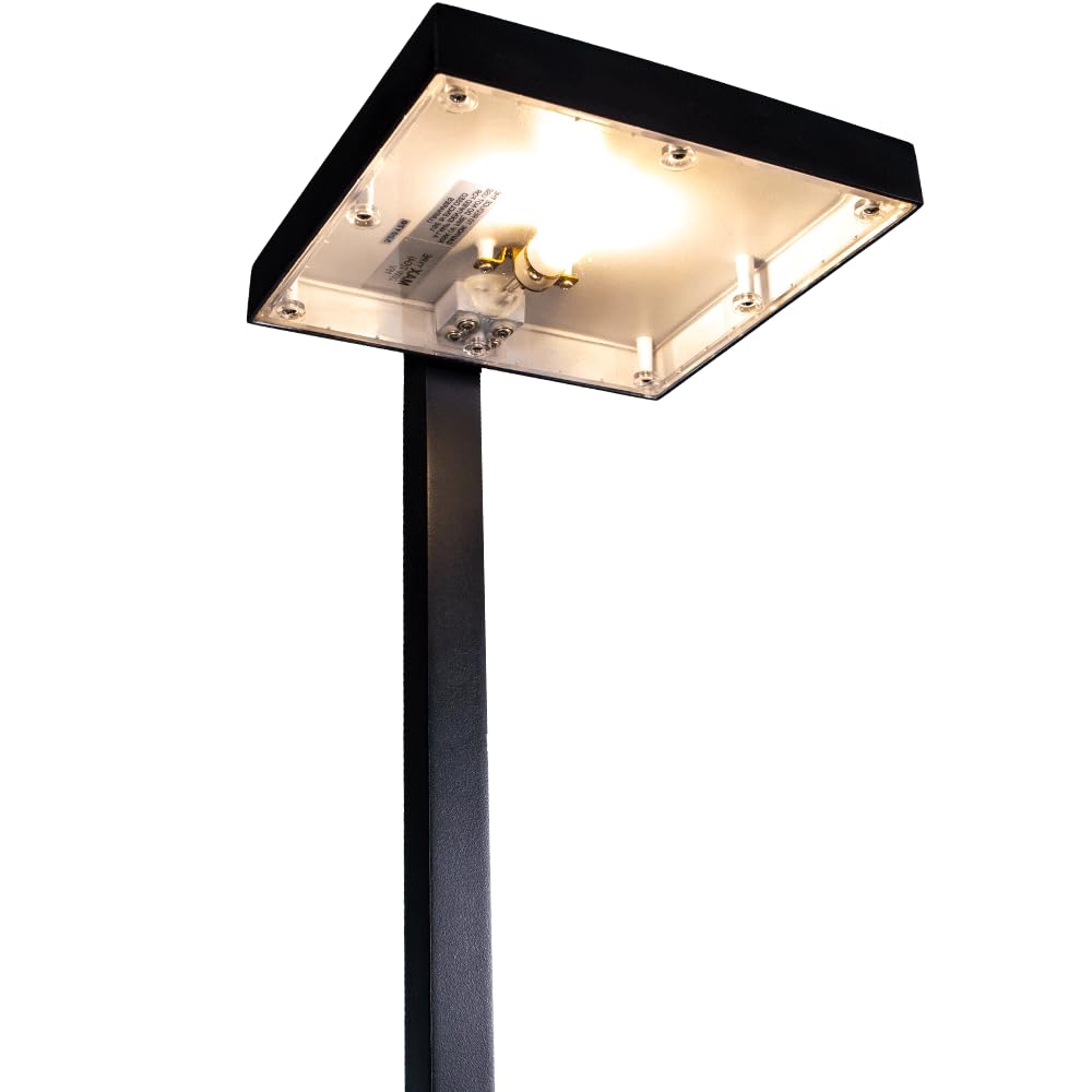12V Cast Brass Flat Top Path Light