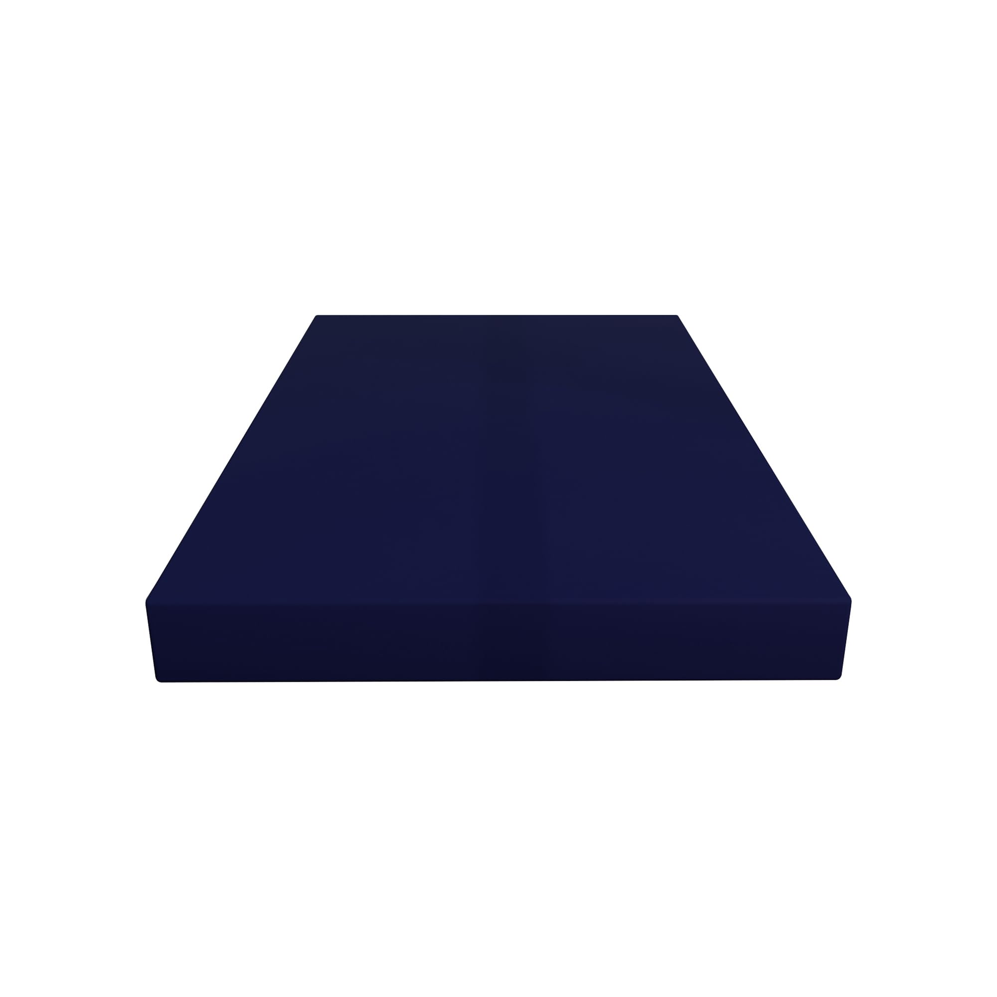 7-Inch Medium Firm Waterproof Nylon Vinyl Foam Mattress Twin Blue