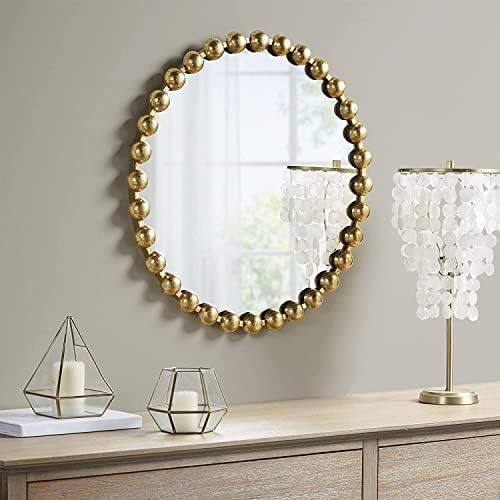 Round Gold Wall Mirror 27 Inch