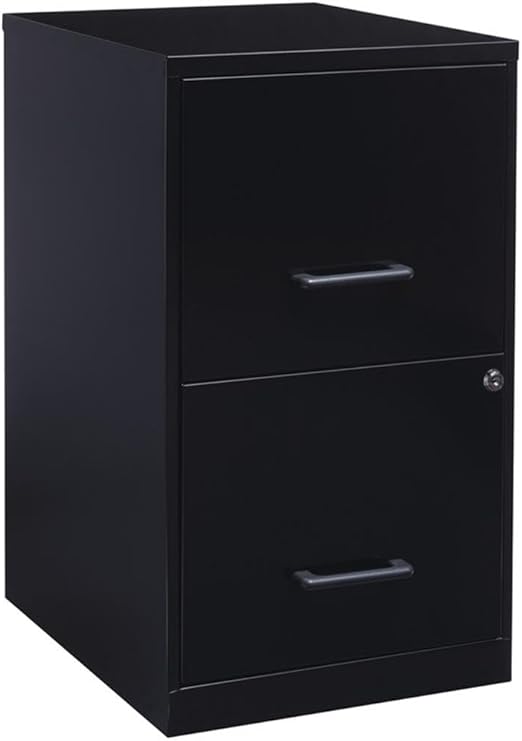 2-Drawer Metal Filing Cabinet Navy