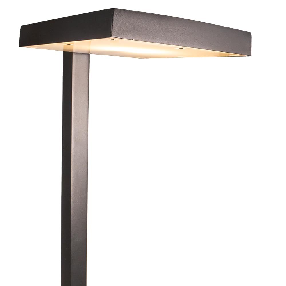 12V Cast Brass Flat Top Path Light