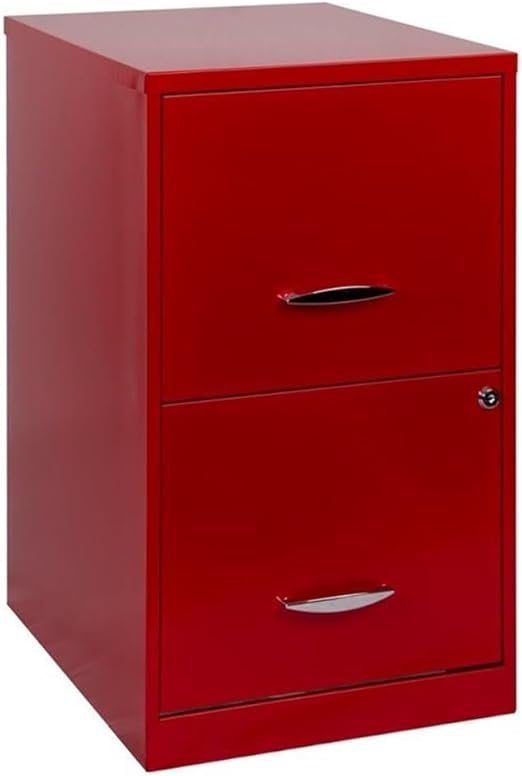 2-Drawer Metal Filing Cabinet Navy