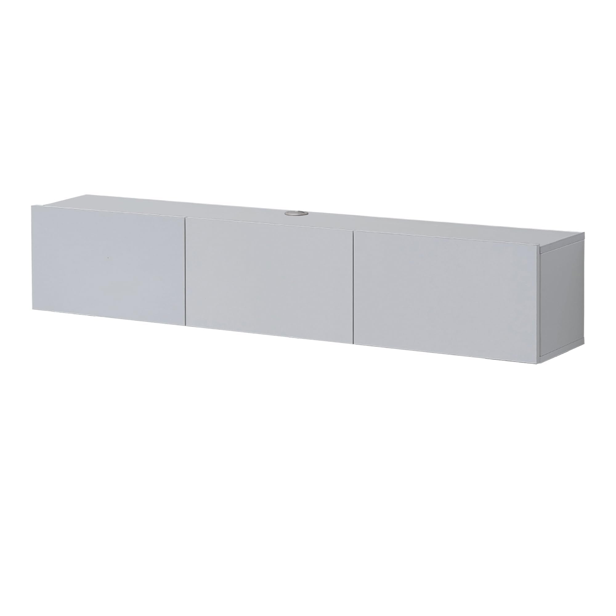 Modern Floating TV Stand White 63 Inch