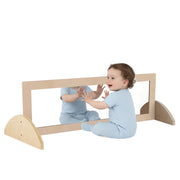 Montessori Coordination Mirror with Pull-Up Bar