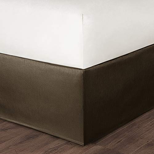 Queen Comforter Set 9 Piece - Blue Quilted Medallion Design with Bed Skirt