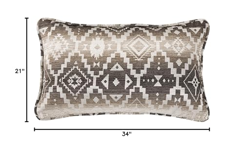 Chalet Aztec Decorative Pillow 34x21 Inch