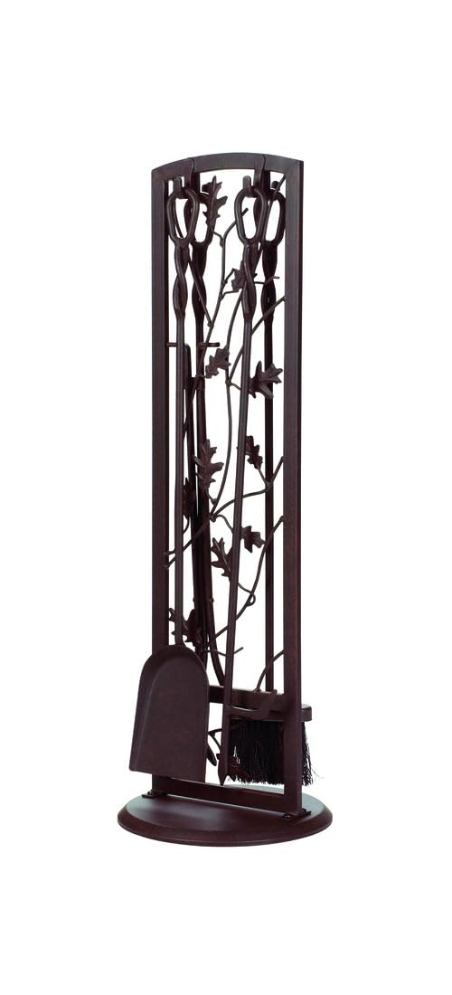 Oak Leaf Fireplace Tool Set 5 Piece