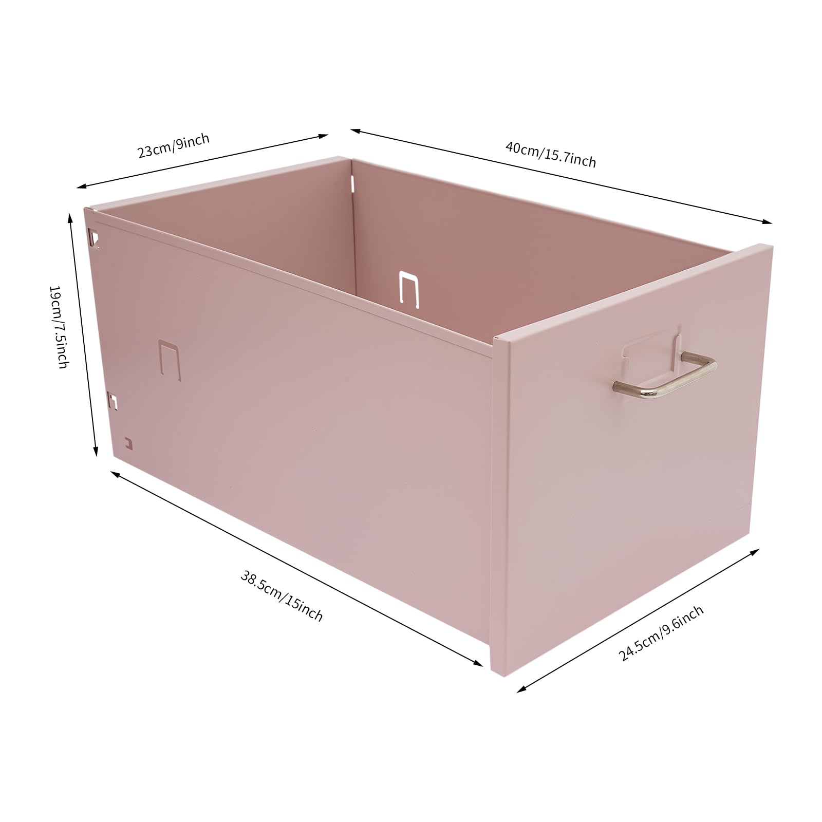 3-Drawer Lockable Mobile File Cabinet