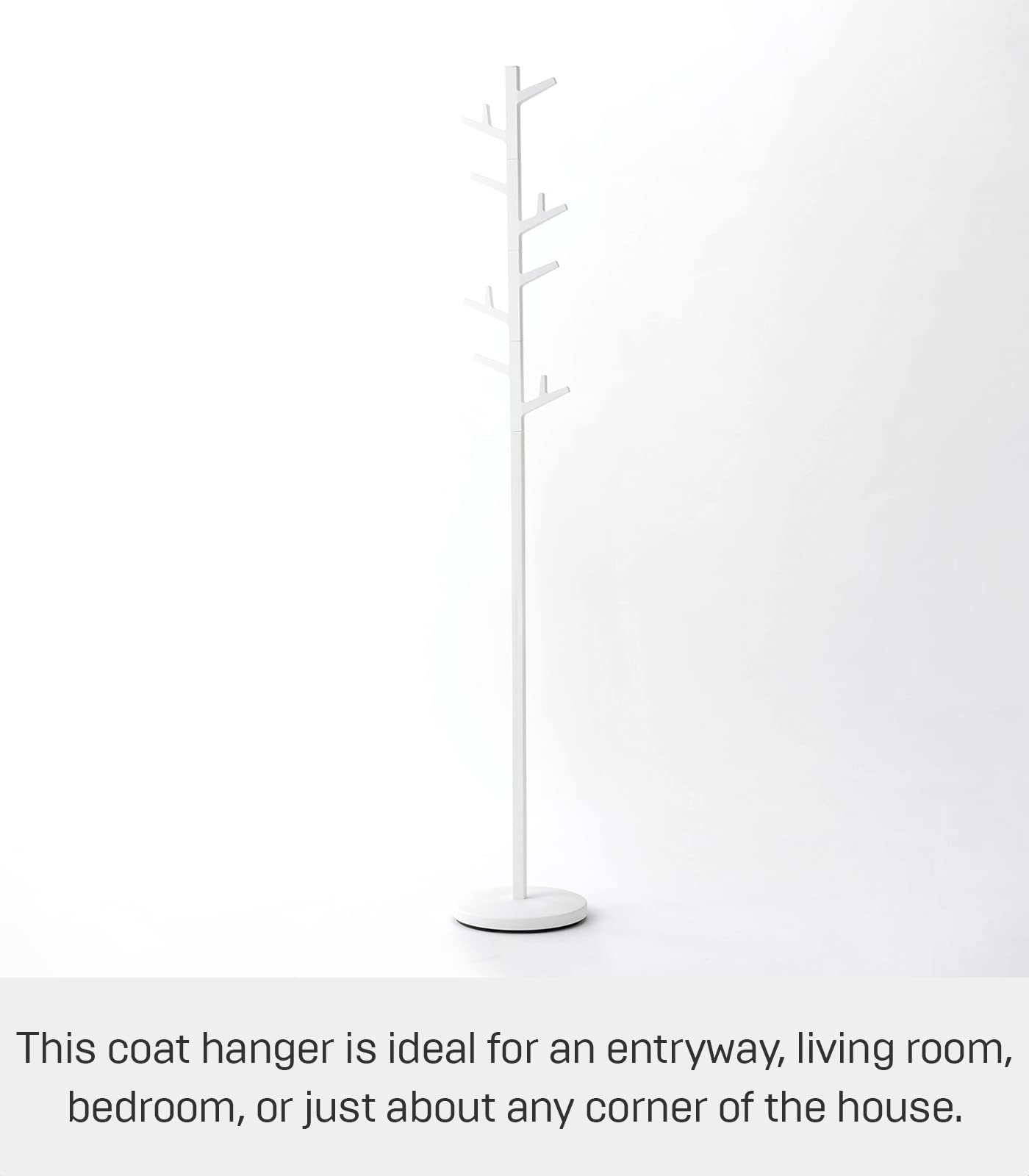 Branch Coat Rack Tree Standing Coat and Hat Hanger 69"