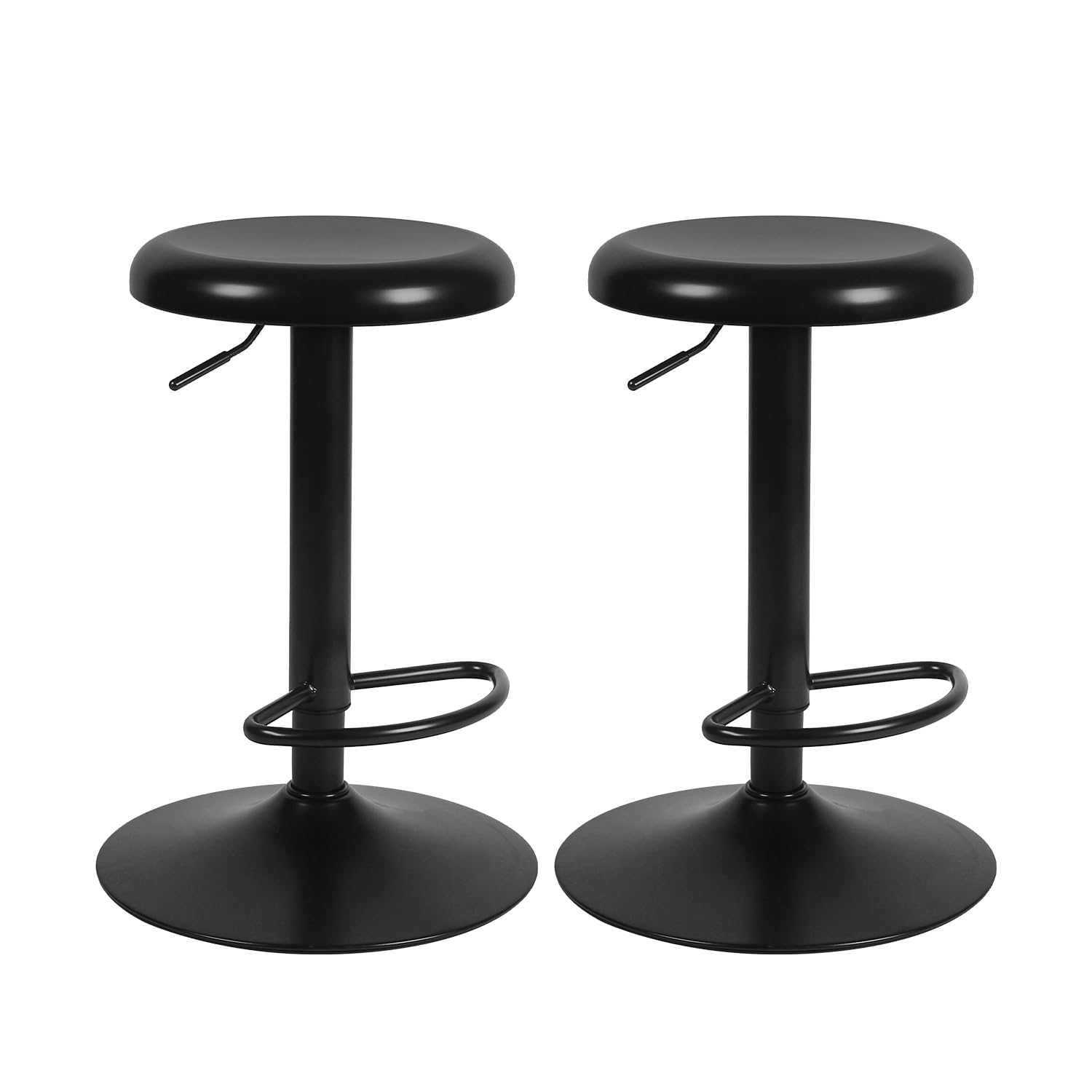 Adjustable Swivel Bar Stools Set of 2