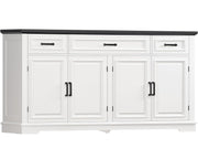 59" Buffet Cabinet with 4 Doors and 3 Drawers
