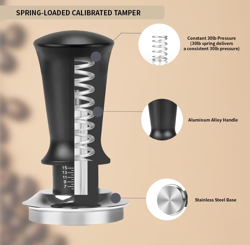 Espresso Tamper Set with Organizer Station