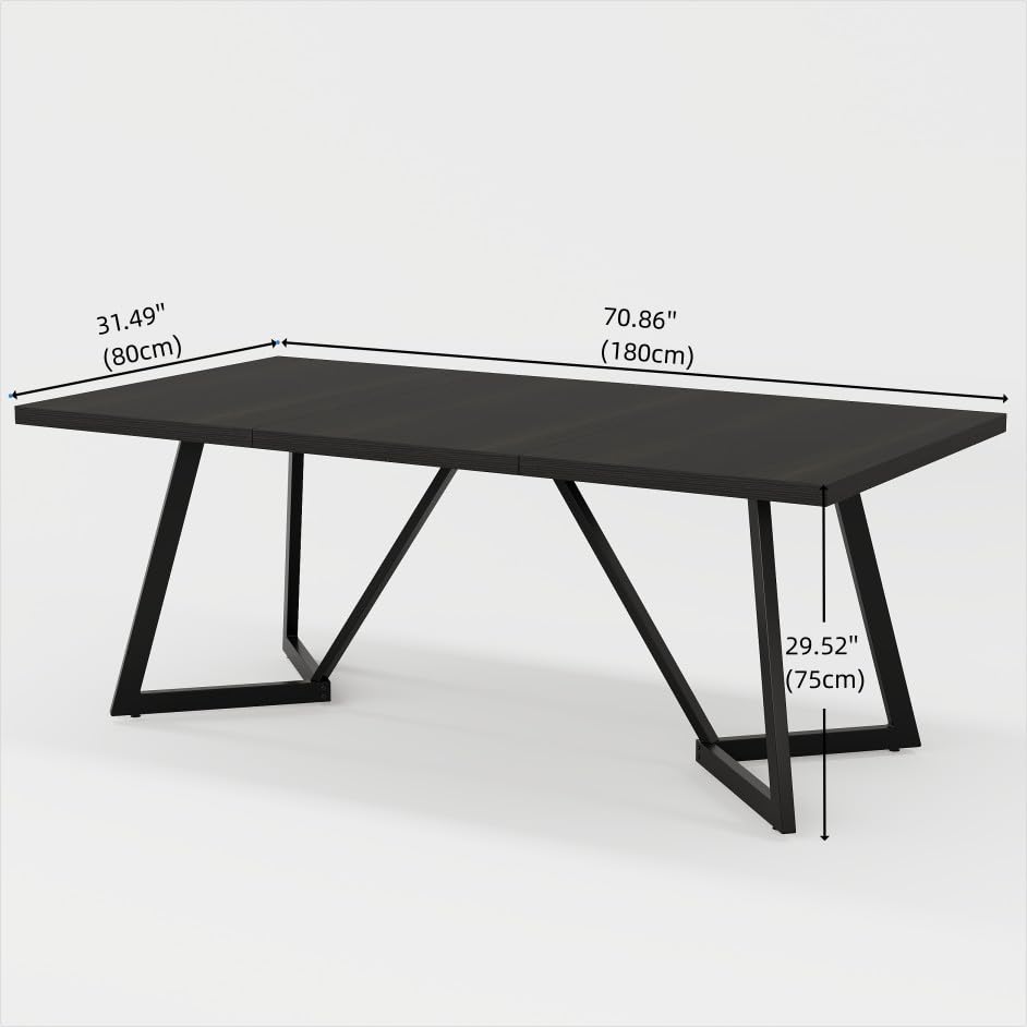 70.86-Inch Rectangular Dining Table