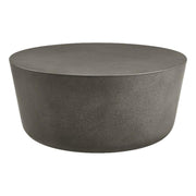 34 Inch Round Concrete Coffee Table