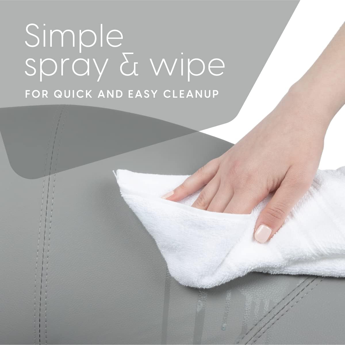 Circle Leather Accent Chair with Chrome Legs