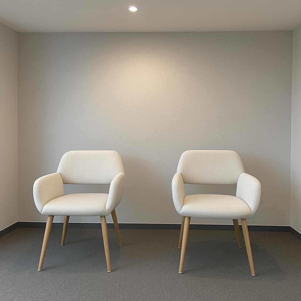 Guest Reception Chairs Set of 2 with Armrests