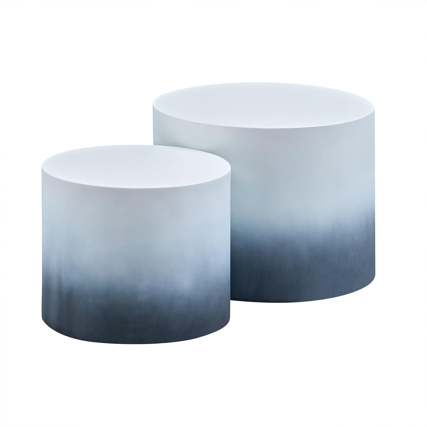 Round Nesting Coffee Table Set of 2